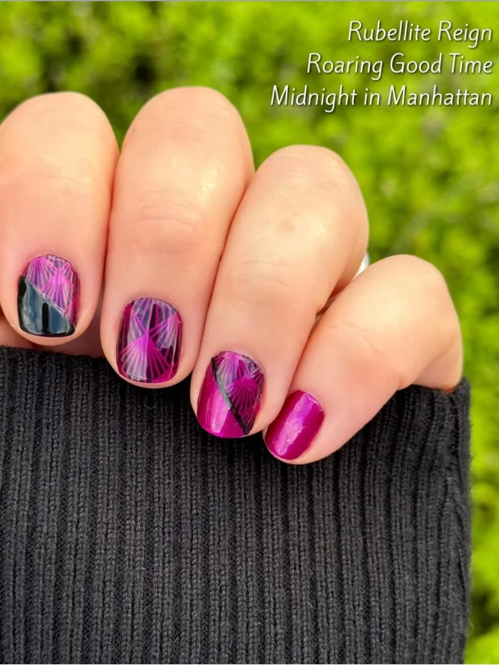 *Exclusive* Color Street: Roaring Good Time | Art Deco 20s Party Clear Overlay